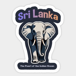 Sri Lanka! Gem of the Indian Ocean Sticker